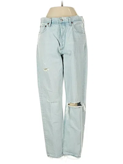 Pre-owned Agolde Jeans In Blue
