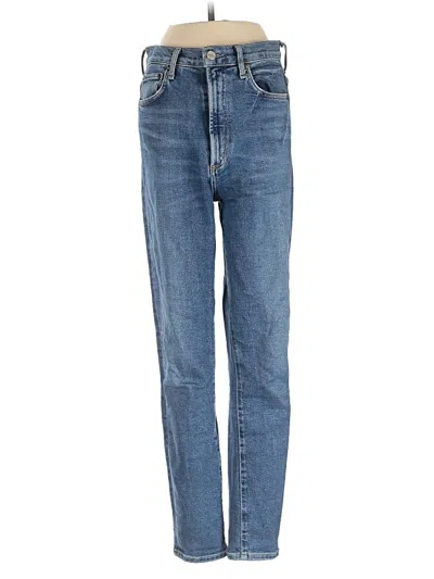 Pre-owned Agolde Jeans In Blue