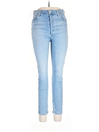 Pre-owned Agolde Jeans In Blue