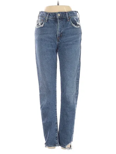 Pre-owned Agolde Jeans In Blue