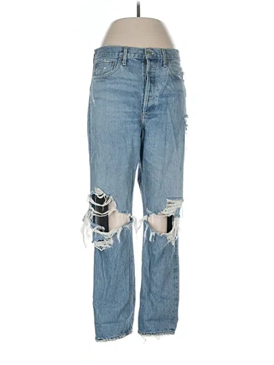Pre-owned Agolde Jeans In Blue
