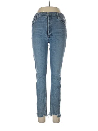 Pre-owned Agolde Jeans In Blue