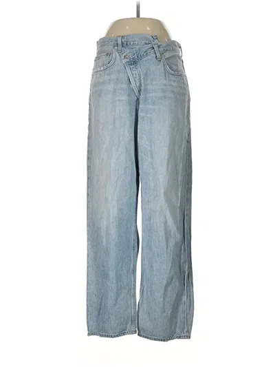 Pre-owned Agolde Jeans In Blue