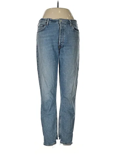 Pre-owned Agolde Jeans In Blue
