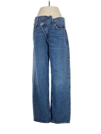 Pre-owned Agolde Jeans In Blue