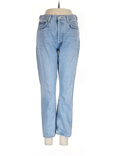 Pre-owned Agolde Jeans In Blue