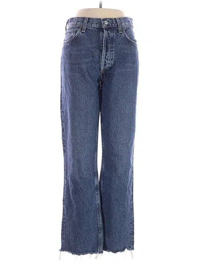 Pre-owned Agolde Jeans In Blue