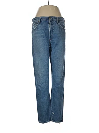 Pre-owned Agolde Jeans In Blue