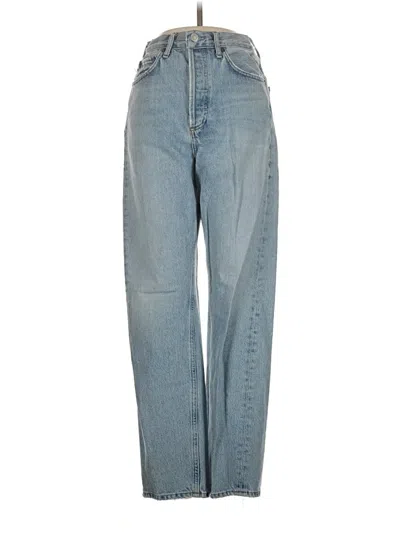 Pre-owned Agolde Jeans In Blue