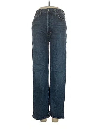 Pre-owned Agolde Jeans In Blue