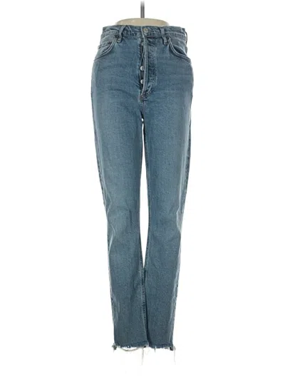 Pre-owned Agolde Jeans In Blue