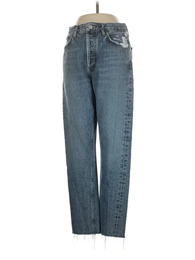 Pre-owned Agolde Jeans In Blue