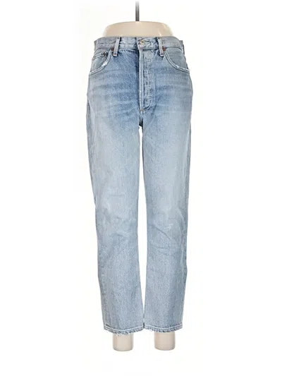 Pre-owned Agolde Jeans In Blue