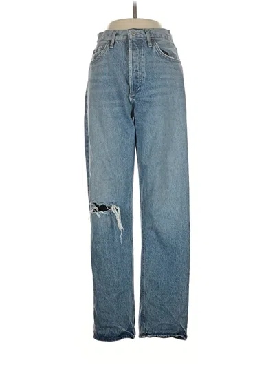 Pre-owned Agolde Jeans In Blue
