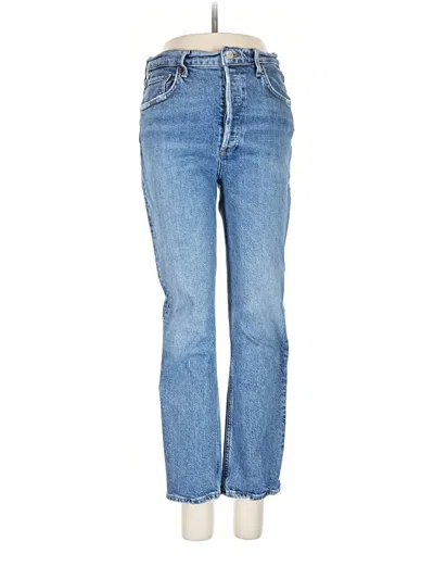 Pre-owned Agolde Jeans In Blue