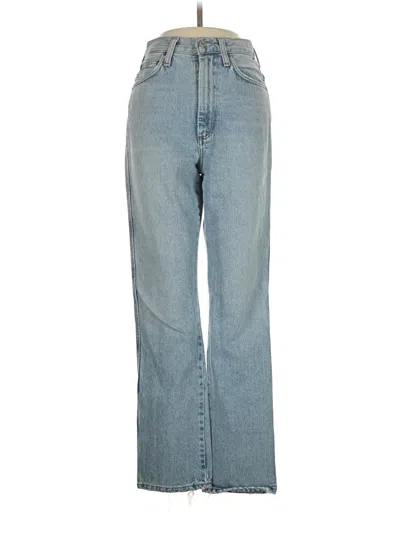 Pre-owned Agolde Jeans In Blue