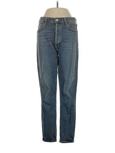 Pre-owned Agolde Jeans In Blue
