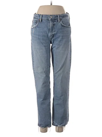 Pre-owned Agolde Jeans In Blue