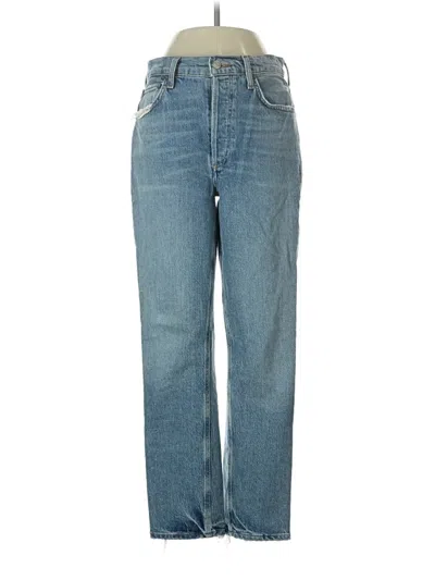 Pre-owned Agolde Jeans In Blue