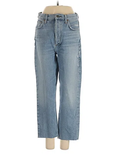 Pre-owned Agolde Jeans In Blue