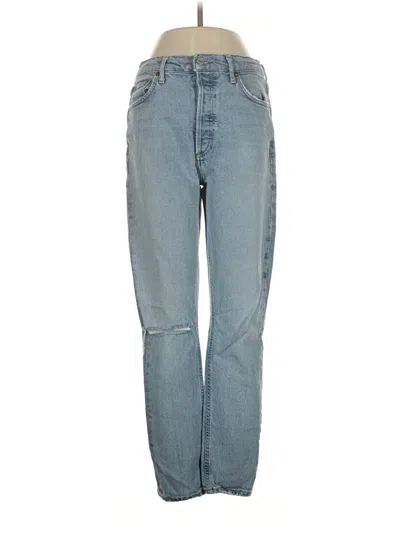 Pre-owned Agolde Jeans In Blue