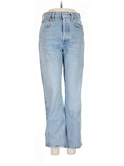 Pre-owned Agolde Jeans In Blue