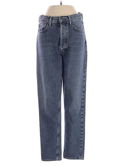 Pre-owned Agolde Jeans In Blue