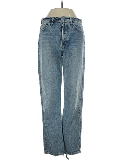 Pre-owned Agolde Jeans In Blue