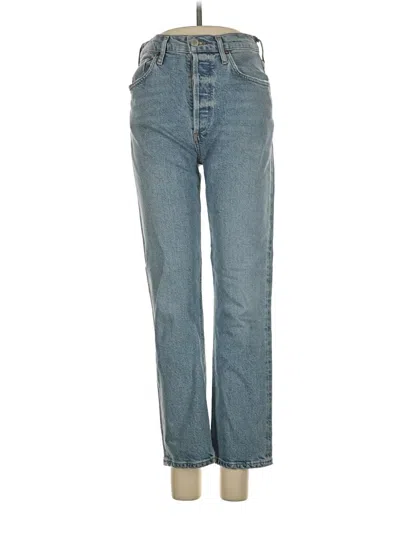 Pre-owned Agolde Jeans In Blue