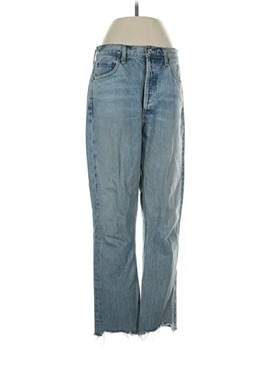 Pre-owned Agolde Jeans In Blue
