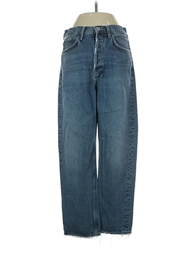 Pre-owned Agolde Jeans In Blue