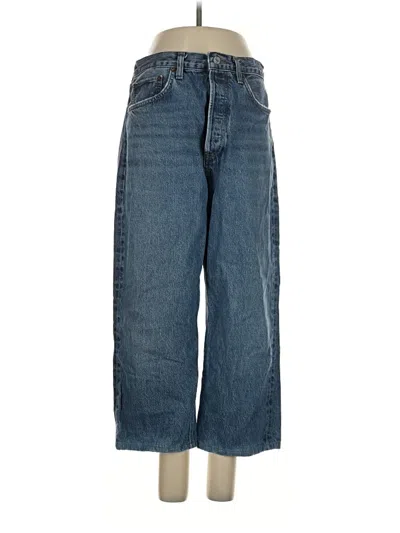 Pre-owned Agolde Jeans In Blue
