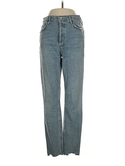 Pre-owned Agolde Jeans In Blue