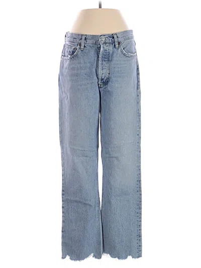 Pre-owned Agolde Jeans In Blue