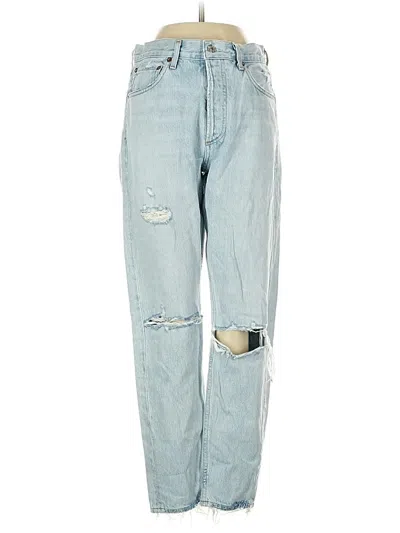 Pre-owned Agolde Jeans In Blue