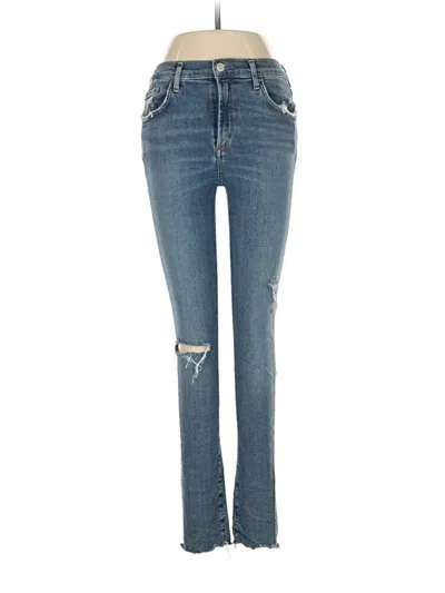 Pre-owned Agolde Jeans In Blue