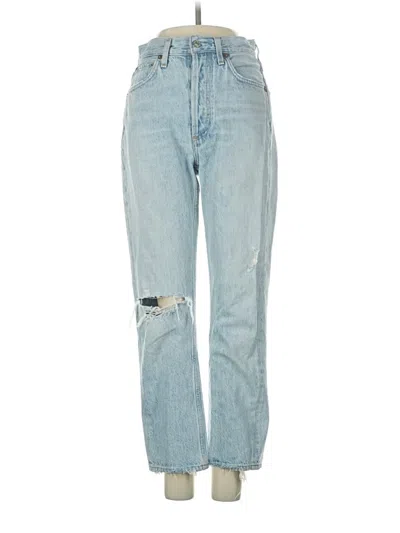 Pre-owned Agolde Jeans In Blue