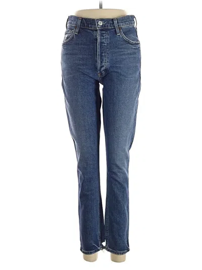 Pre-owned Agolde Jeans In Blue