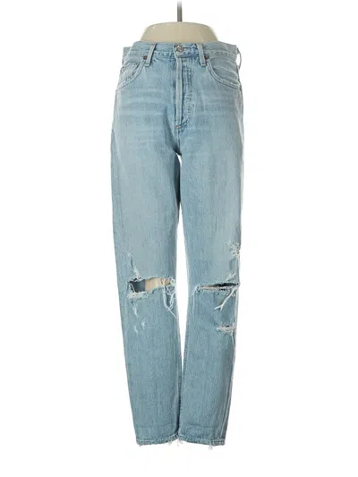 Pre-owned Agolde Jeans In Blue