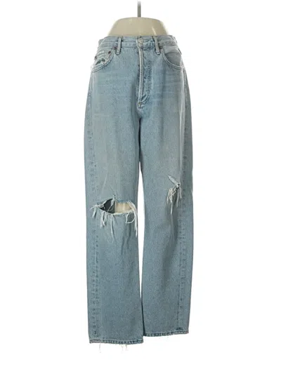 Pre-owned Agolde Jeans In Blue