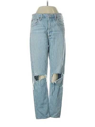 Pre-owned Agolde Jeans In Blue