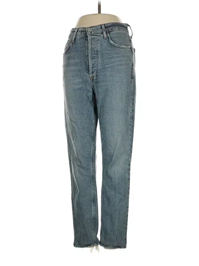 Pre-owned Agolde Jeans In Blue