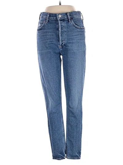 Pre-owned Agolde Jeans In Blue
