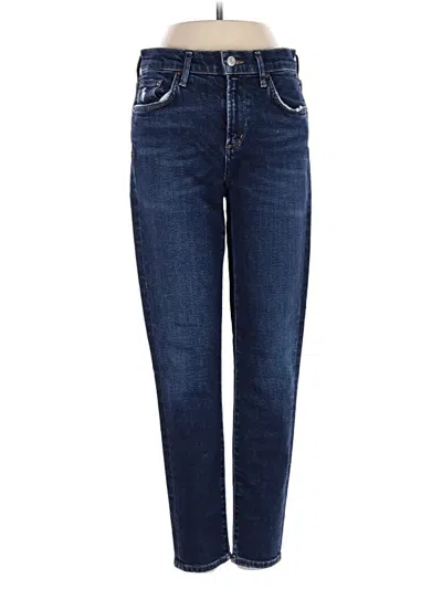 Pre-owned Agolde Jeans In Blue