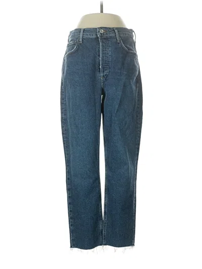 Pre-owned Agolde Jeans In Blue