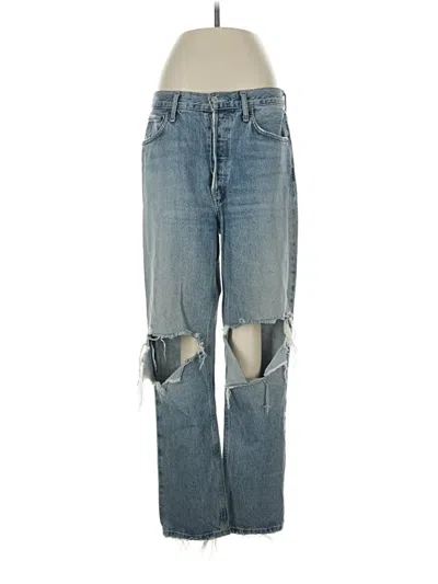 Pre-owned Agolde Jeans In Blue