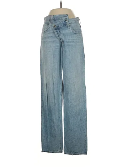 Pre-owned Agolde Jeans In Blue