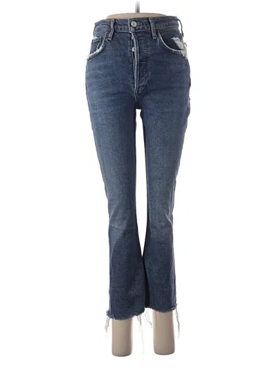 Pre-owned Agolde Jeans In Blue