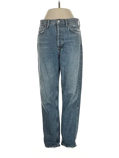 Pre-owned Agolde Jeans In Blue