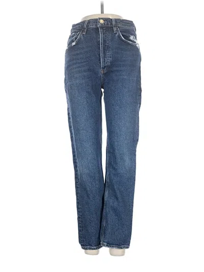 Pre-owned Agolde Jeans In Blue